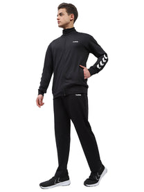 Promo Men's All weather Regular Fit Track Suit with Zipper and Pockets Comfortable Breathable Stretchable Soft Fabric For Everyday Use Ideal for Gym Training or Running Loungwear