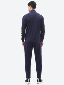 Promo Men's All weather Regular Fit Track Suit with Zipper and Pockets Comfortable Breathable Stretchable Soft Fabric For Everyday Use Ideal for Gym Training or Running Loungwear
