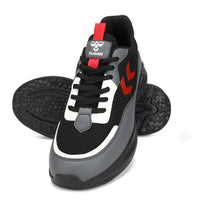 Blaze Men Lace Up Sports Black/Red Shoe