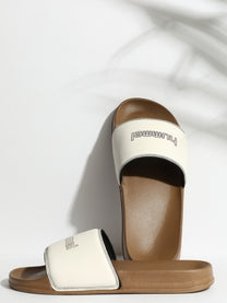 Classic Men Brown Sliders