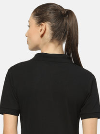 Hummel Kelci Womens Black B2B Polo