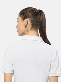 Hummel Kelci Womens White B2B Polo