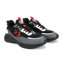 Blaze Men Lace Up Sports Black/Red Shoe