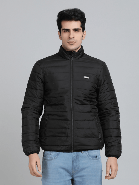 Hummel Benne Men Black Bomber Jacket