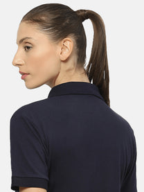 Hummel Kelci Womens Navy B2B Polo