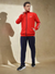 Promo Men's All weather Regular Fit Track Suit with Zipper and Pockets Comfortable Breathable Stretchable Soft Fabric For Everyday Use Ideal for Gym Training or Running Loungwear