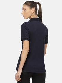 Hummel Kelci Womens Navy B2B Polo
