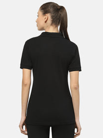 Hummel Kelci Womens Black B2B Polo