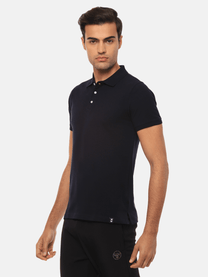 Hummel Men Navy B2B Polo - Hummel India