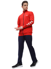 Promo Men's All weather Regular Fit Track Suit with Zipper and Pockets Comfortable Breathable Stretchable Soft Fabric For Everyday Use Ideal for Gym Training or Running Loungwear