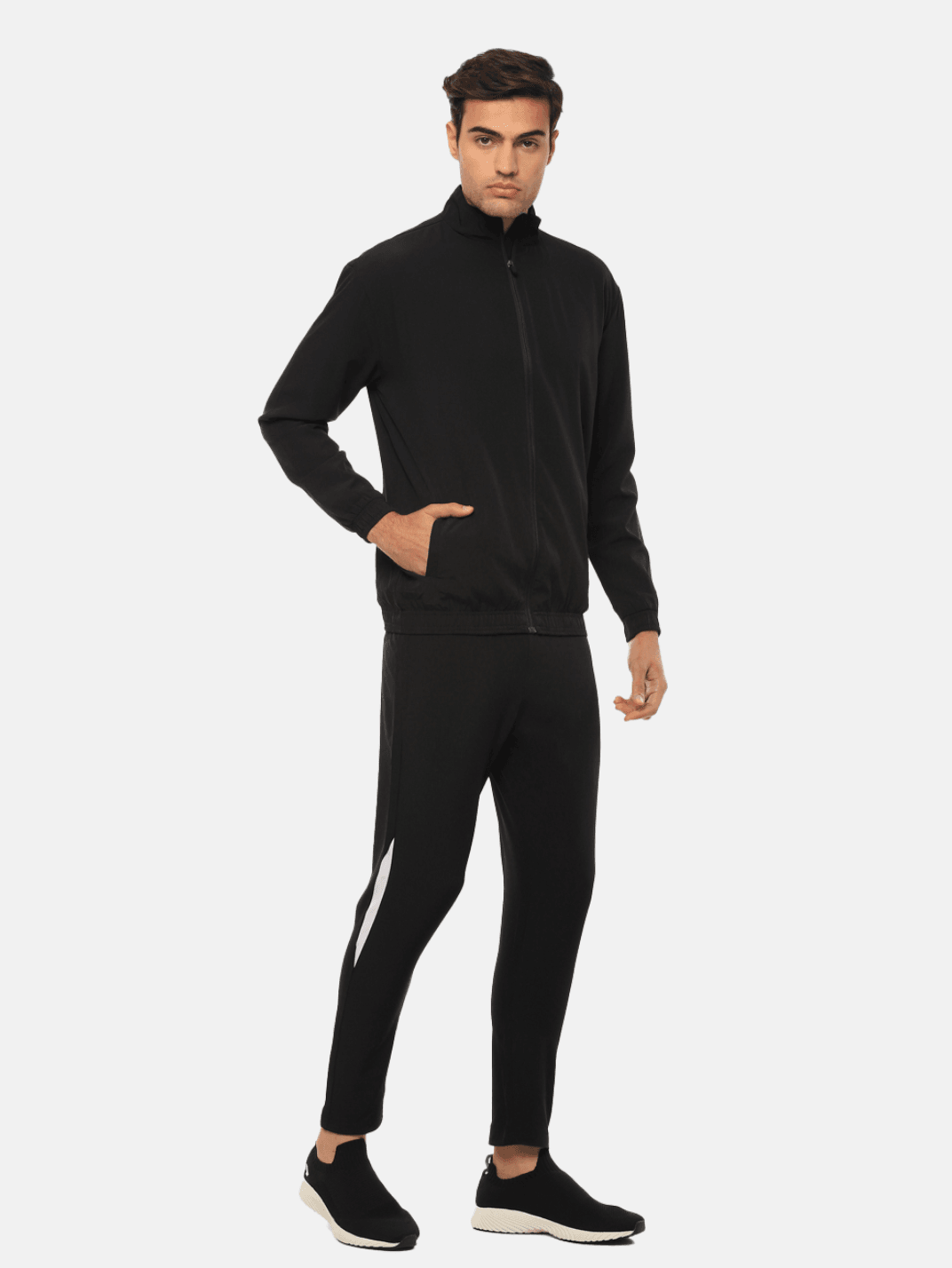 Hummel Edmondo Men Black B2B Jacket - Hummel India