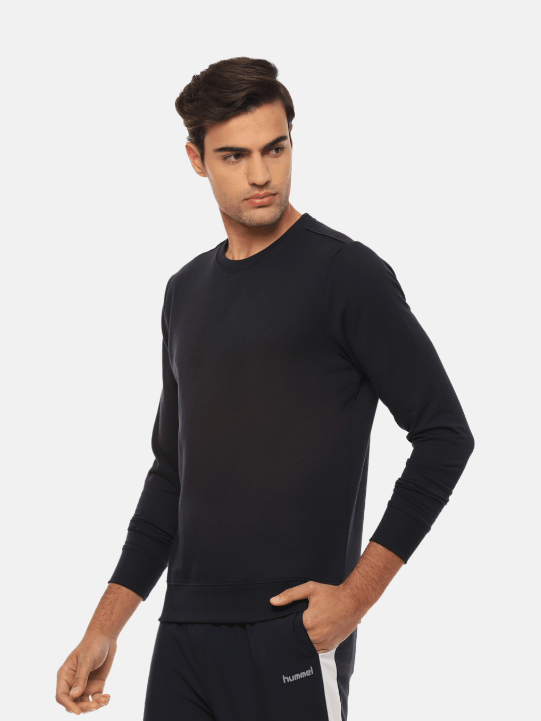 Hummel Eduk Men Blue Sweatshirt B2B - Hummel India