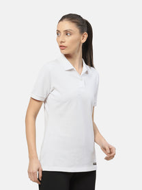Hummel Kelci Womens White B2B Polo