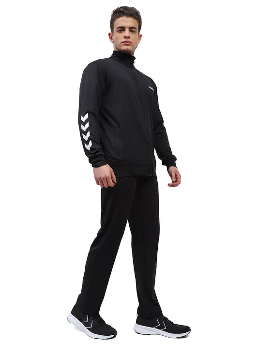 Promo Men's All weather Regular Fit Track Suit with Zipper and Pockets Comfortable Breathable Stretchable Soft Fabric For Everyday Use Ideal for Gym Training or Running Loungwear
