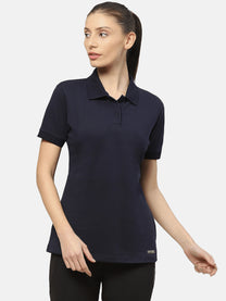 Hummel Kelci Womens Navy B2B Polo