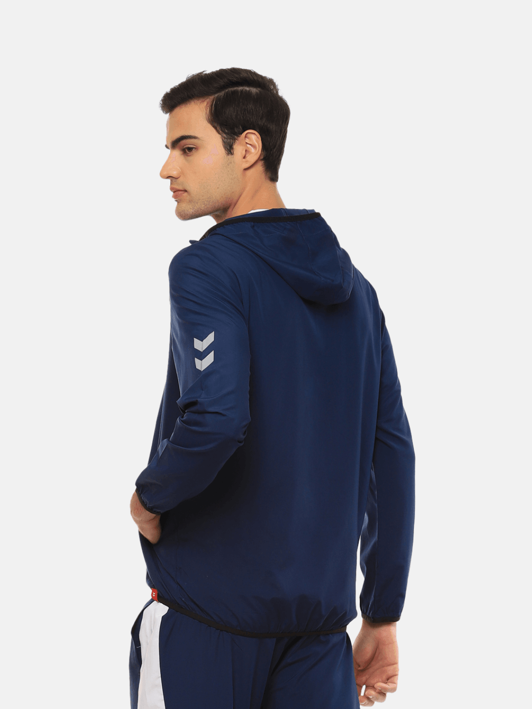 Hummel Victor Men Blue B2B Jacket - Hummel India