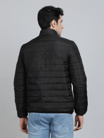 Hummel Benne Men Black Bomber Jacket