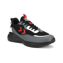 Blaze Men Lace Up Sports Black/Red Shoe