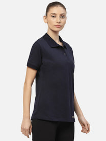 Hummel Kelci Womens Navy B2B Polo
