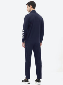 Promo Men's All weather Regular Fit Track Suit with Zipper and Pockets Comfortable Breathable Stretchable Soft Fabric For Everyday Use Ideal for Gym Training or Running Loungwear