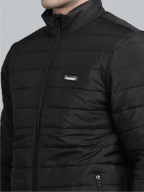 Hummel Benne Men Black Bomber Jacket
