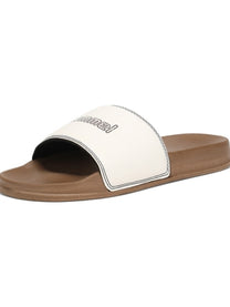 Classic Men Brown Sliders