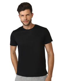 Hummel Budoc Men Polyester Black T-Shirt