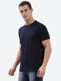 Hummel Cam Men's Navy Blue T-shirt