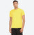 Hummel Budoc Men Polyester Sports Yellow T-Shirt