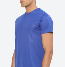 Hummel Budoc Men Polyester Dark Blue T-Shirt