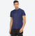 Hummel Budoc Men Polyester Blue T-Shirt