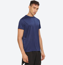 Hummel Budoc Men Polyester Blue T-Shirt