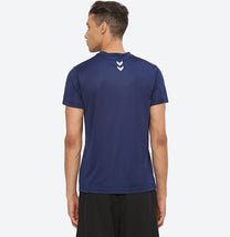 Hummel Budoc Men Polyester Blue T-Shirt