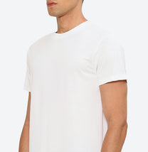 Hummel Budoc Men Polyester White T-Shirt