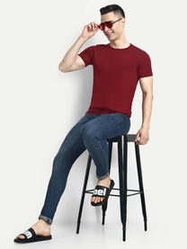 Hummel Cam Men's Maroon T-shirt
