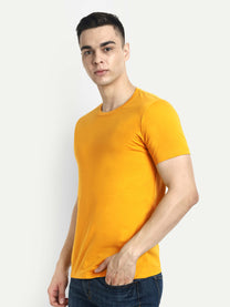 Hummel Cam Men's Mustard T-shirt
