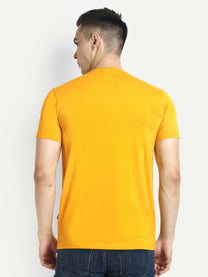 Hummel Cam Men's Mustard T-shirt