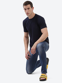 Hummel Cam Men's Navy Blue T-shirt