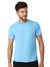 Hummel Budoc Men Polyester Light Blue T-Shirt